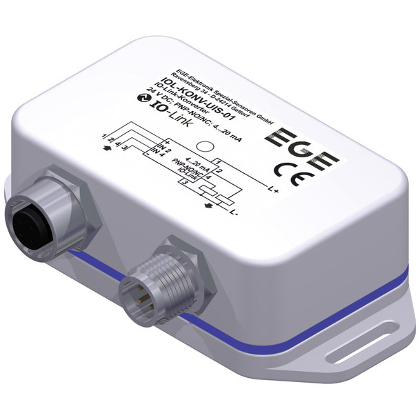IO-Link-Konverter von EGE: Digitales Retrofit für analoge Sensorsignale